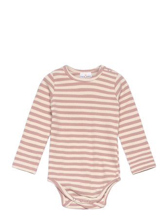 The New Tnsbfro Uni L_S Rib Body - Pink - 62