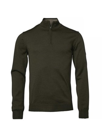 Aston Half Zip Merino Pullover Herren