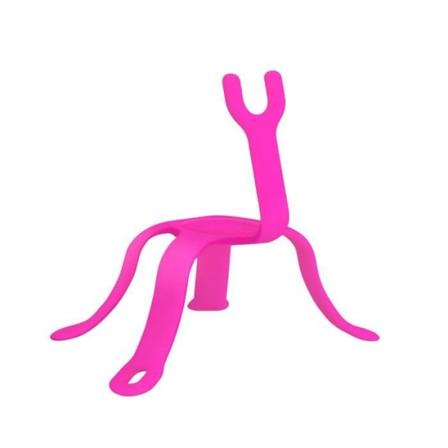 PopMount 2 Smartphonehållare Flexibel silikon Multifunktion PopSockets Rosa