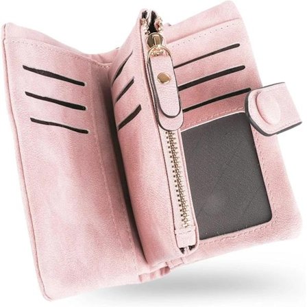 Lommebok Dame Kort RFID-beskyttelse Lommebok Lær For Dame - Myk [pl]