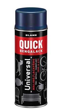 QUICK BENGALACK SPRAY MARINEBLÅ BLANK 400ML