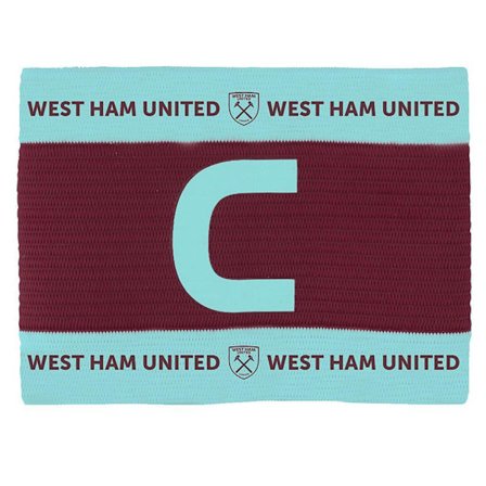 West Ham United FC Unisex Kaptens Armband En Storlek Röd/Blå