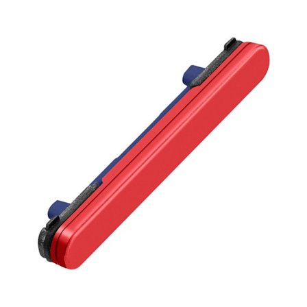 Originalt lydknap til Galaxy S25 / S25 Plus Service Pack Samsung Rød