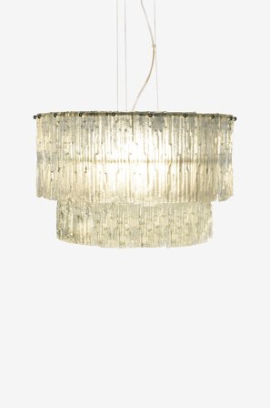 Aneta Lighting - Hänglampa Abelone - Silver - Takpendlar - Från Homeroom