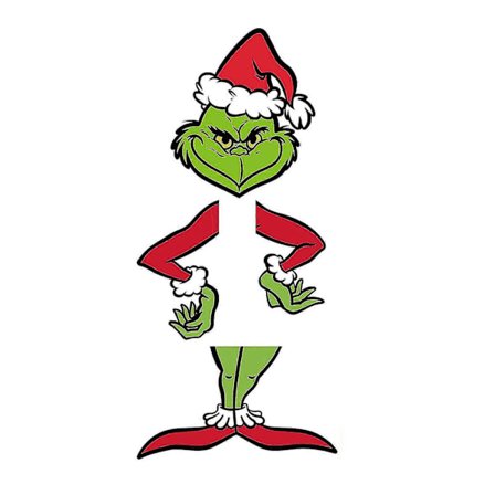 1 sæt julegrønt hår nisse dekoration adskilt ansigt arm ben genanvendeligt papir indendørs scene layout juletræ topper ferie dekor ornament fest gave