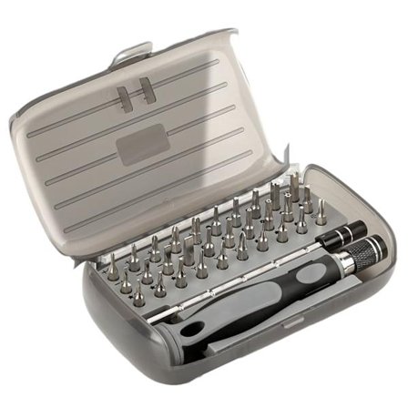 32 i 1 Skruvmejselbitar Bärbar Skruvmejsel Verktygslåda för Klockor Armbandsur Elektronik Reparation