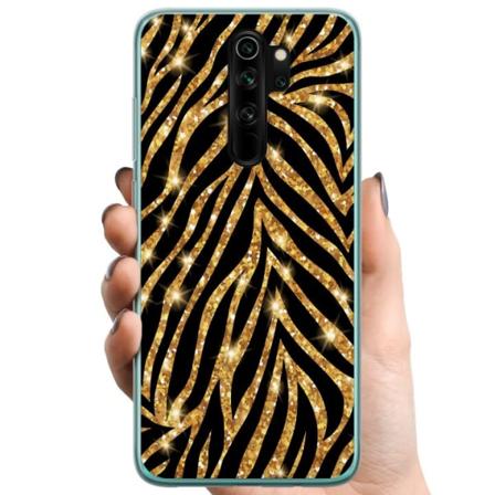 Xiaomi Redmi Note 8 Pro TPU Matkapuhelimen kuori Kulta & Kiil