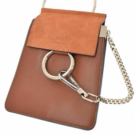 Chloé Pre-owned Faye Brun, Dame Vintage Tasker, Størrelse: ONE Size