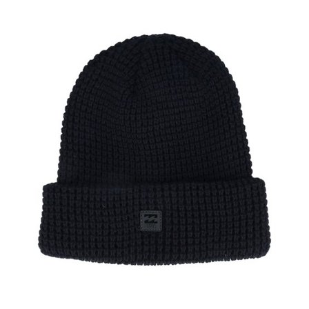Billabong - Svart cuff Beanie - Barrow Beanie Black Cuff @ Hatstore