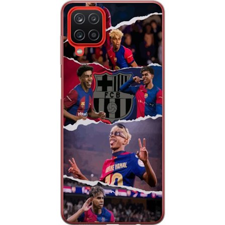 Kompatibelt Mobilskal till Samsung Samsung Galaxy A12 Yamal Fotboll Spelare Barcelona