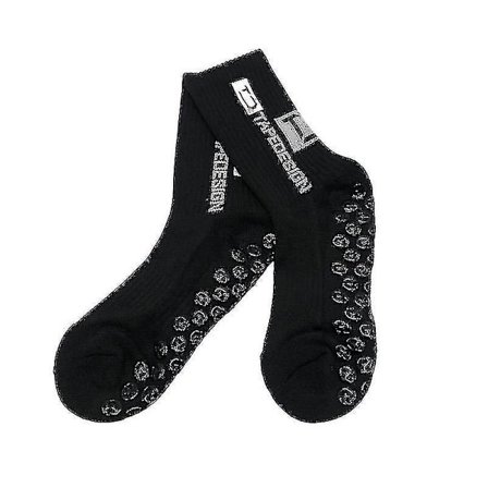 Ett par halkfria fotbollssockor för atletisk löpning, halkfria och andningsbara