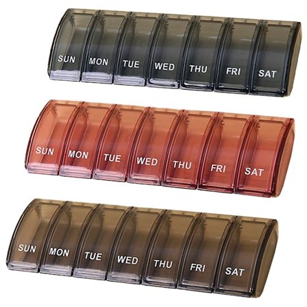 Smidig Dosett - Medicinlåda med 7 Fack