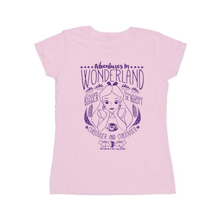 Alice i Underlandet Dam/Dam Äventyr Heather T-shirt L