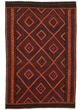 Tribal Groot Kelim Maimane Vloerkleed 263X395 Wol