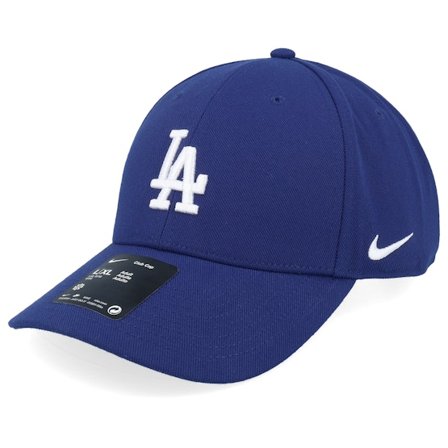 Nike MLB - MLB Blau adjustable Cap - Los Angeles Dodgers Dri-fit Club Blue/White Adjustable - Nike @ Hatstore