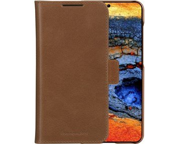 dbramante1928 Galaxy S25 - Lynge - Tan - Plånboksfodral i återvunnet läder till Galaxy S25