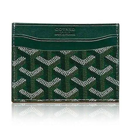 NA/Elegant kort plånbok i kohud, liten modell, fashionabel kortplånbok grön,y