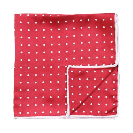 Amanda Christensen Pocket Square Accessoarer Herr Röd ONESIZE