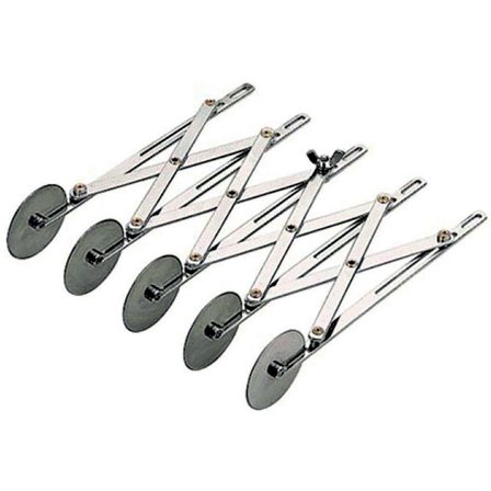 Silikomart Multi-cutter, 5 pyörää