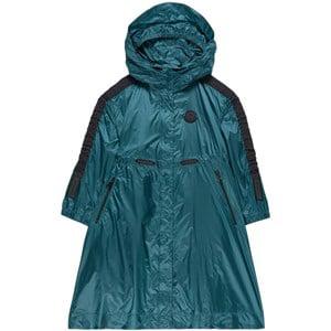 Kids - Moncler Petrol green Brunilda Hooded Windbreaker 12 years - Coats and jackets - 12 years - White