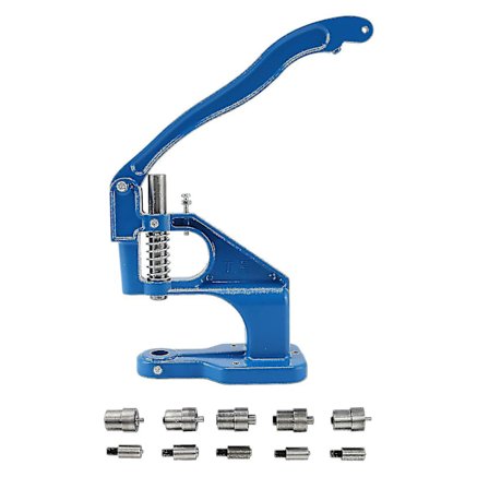 Håndpressemaskin for maljer eller dobbelkapsel-nagleformer, verktøy for trykknapper