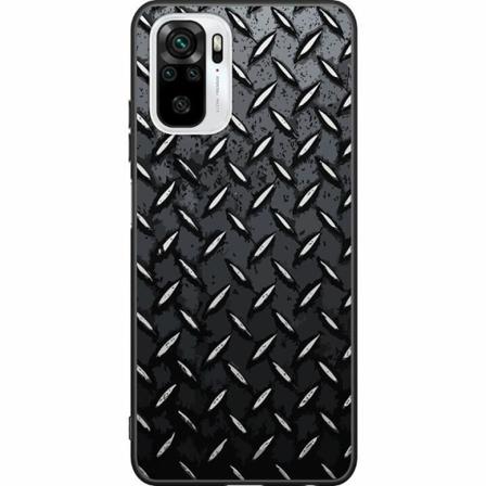 Xiaomi Redmi Note 10 Svart Skal Metalliskt Mönster