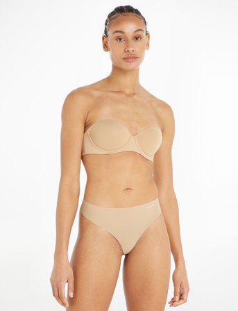 Calvin Klein Push Up Strapless - Beige - B x 70
