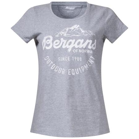 Bergans Classic Women's Tee Women short-sleeved sweaters Blue XS