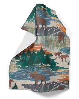 Keittiöpyyhe Älgrike Oranssi