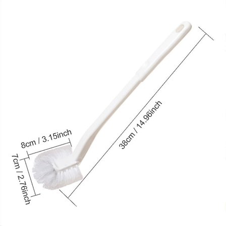 Badrum tvätt ren kreativ rengöring toalett svamp borste