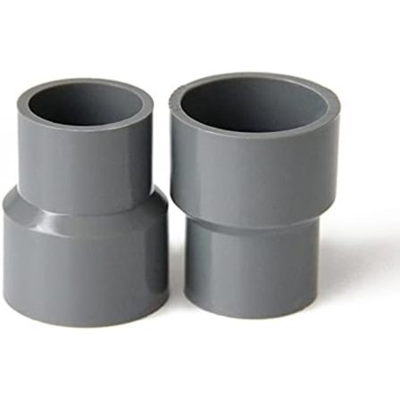 Rak PVC-reduceringsslangadapter - PVC-reduceringskoppling för gar