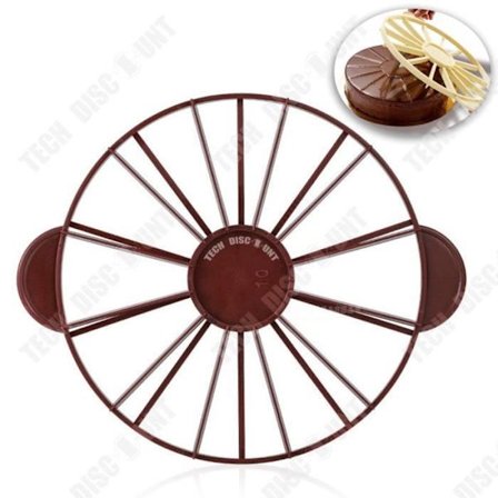 Tårtdelare - TD - Dubbeltsidig skärare - Polypropen - 32.5x27cm - Modern stil