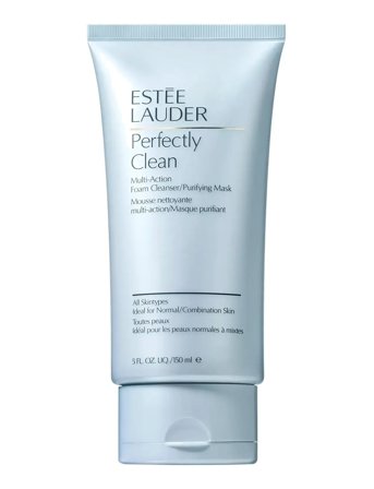 Estée Lauder Perfectly Clean Foam Cleanser/Purifying Mask - Nude - 150 ml