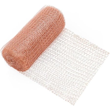 Koppar Nät Rulle för Trädgårdsskydd - Rostfri Snigel & Skadedjursbarriär, Hålblockering