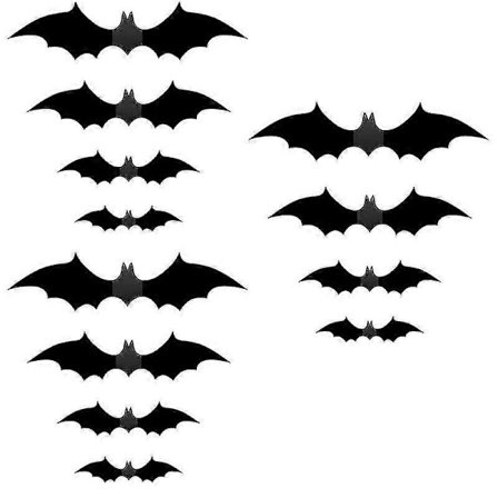 28 stk. Halloween-klistremerker for Halloween-dekorasjoner - lingling}