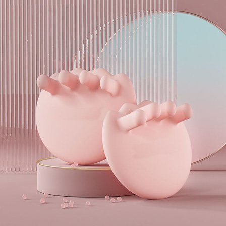 1Par Corrector Arch Training Toe Splitter Trainer Yoga Fitness