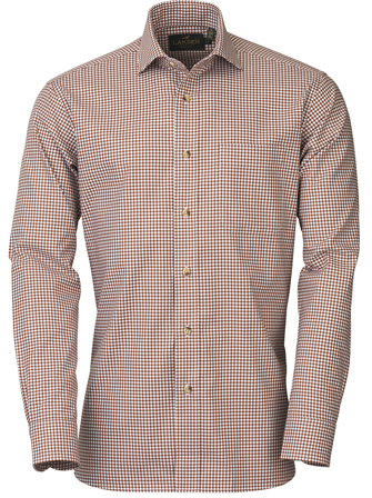 Laksen Matt Organic Cotton Shirt kauluspaita