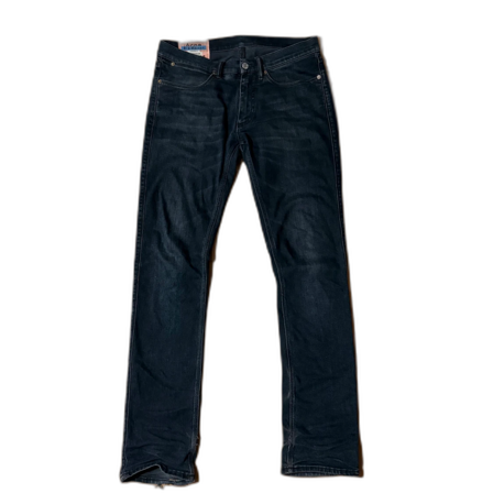 Acne jeans blå konst