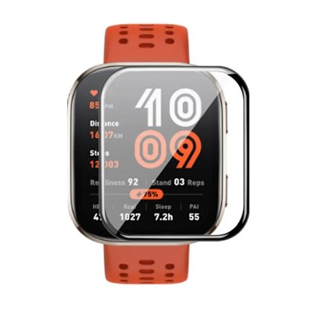 1-3 st Skyddsfilm för Amazfit Bip 6 3D Böjd Skärmskydd för Huami Amazfit Bip6 Bip5 Bip3 3Pro Bip U Pro Klockskydd