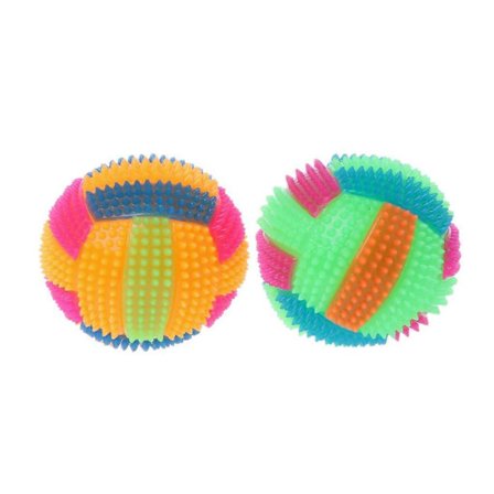 Interaktive hundebolde Sjove blinkende legetøj Træningsbolde til kæledyrshunde og katte [HK]