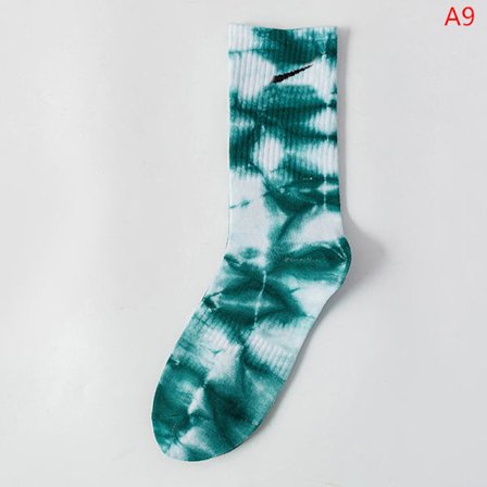 Tie-dye Socks European and Street Ins Hip-hop Tide Brand Coupl