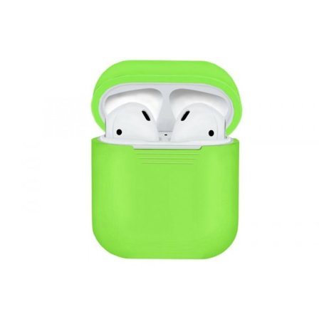 Skyddsfodral i silikon till Apple Airpods, Grön