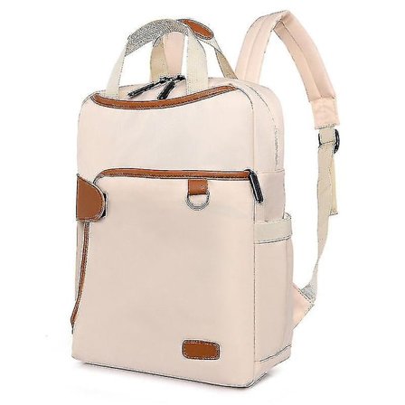 Vedenpitävä kannettava tietokoneen reppu naisille Koulu reppu Naisten koululaukku Monitoiminen naisten työreppu Teini-ikäisten opiskelijoiden laukku 