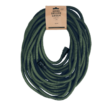 by Benson Trädgårdsslang Deluxe - Grön Dekoration 50 m