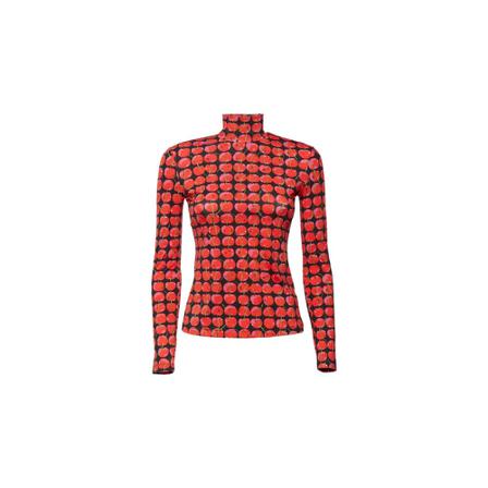 La DoubleJ, Round-neck Knitwear Czerwony, Kobieta, Rozmiar: S