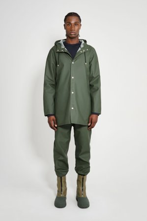 Stockholm Lightweight Raincoat Green