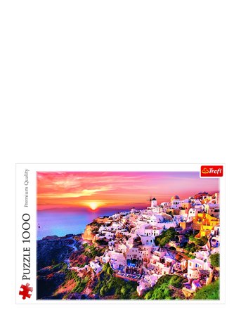 Trefl | Trefl 1000 Bit Sunset Over Santorini | ONE SIZE