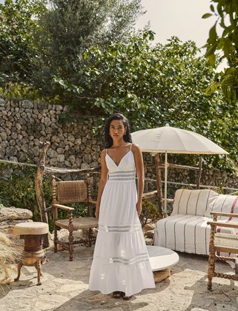 Twist & Tango Magnolia Dress - White - 42