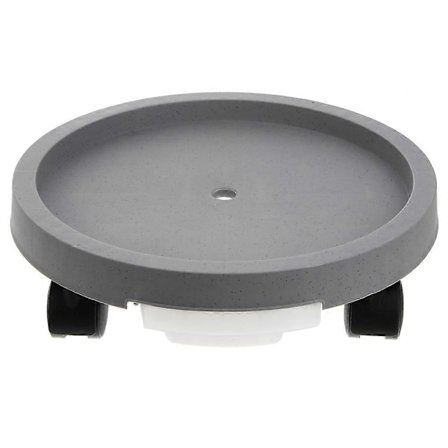 Blomkruka Fat Växt Kruka Underlägg Trädgårdsmästare Rund 34X34X8CM Plast Vattenuppsamling 1-pack