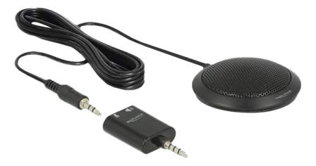 Delock Condenser Table Microphone - Mikrofon